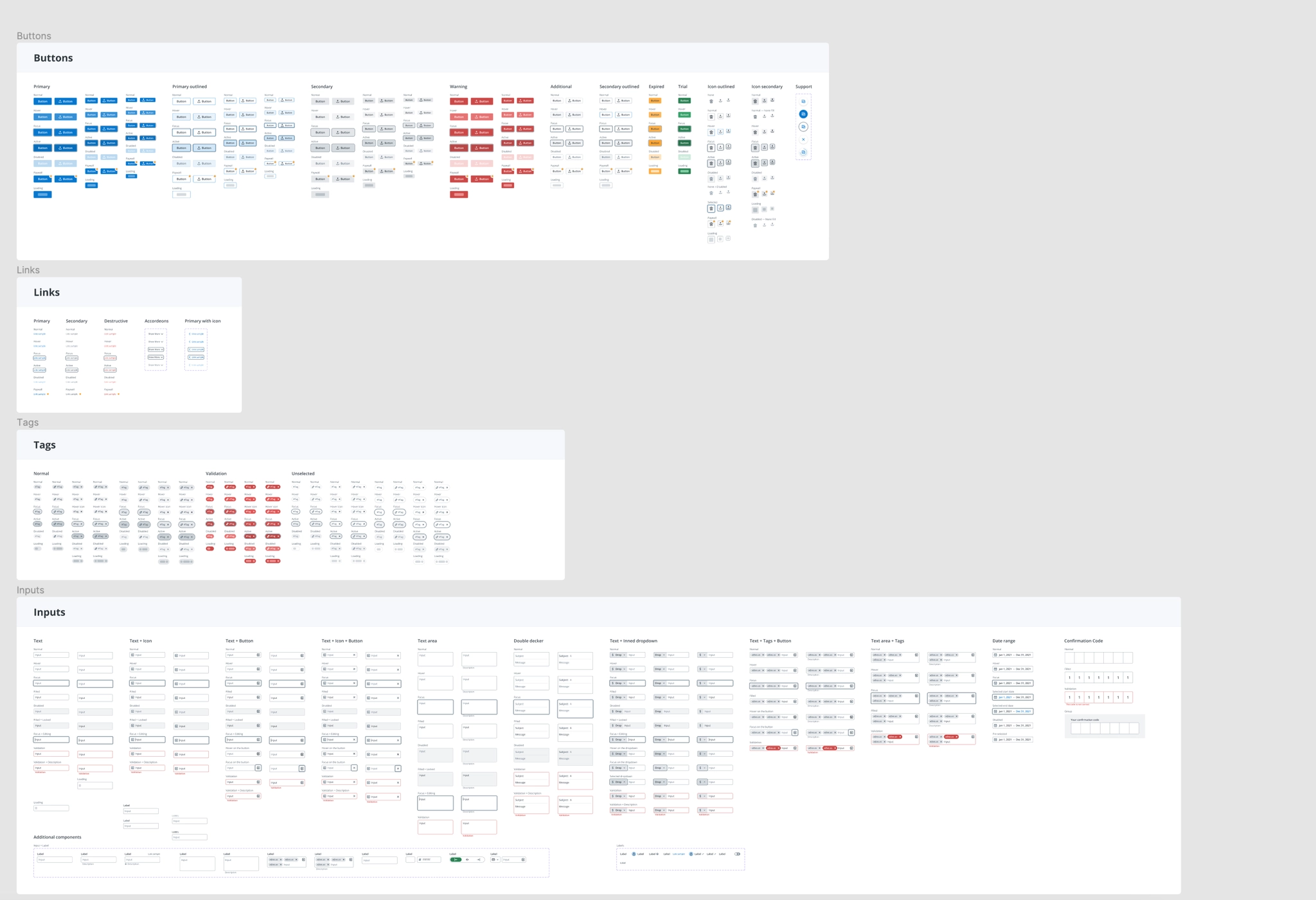 Original signNow design system controls
